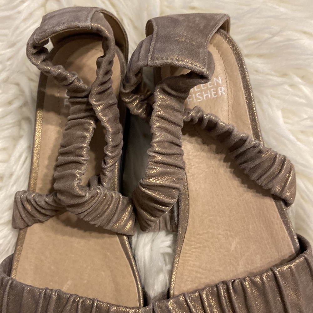 EILEEN FISHER Sandals size 6.5 BNWOT see all photos perfect for summer - Picture 15 of 16